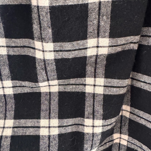 Black and White Plaid Dress - Picture 6 of 6